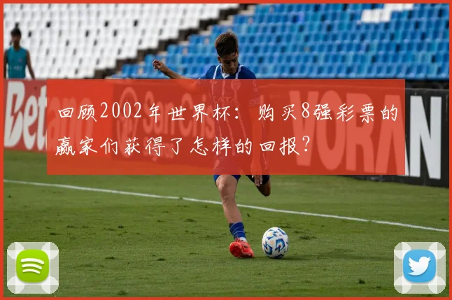 回顾2002年世界杯：购买8强彩票的赢家们获得了怎样的回报？
